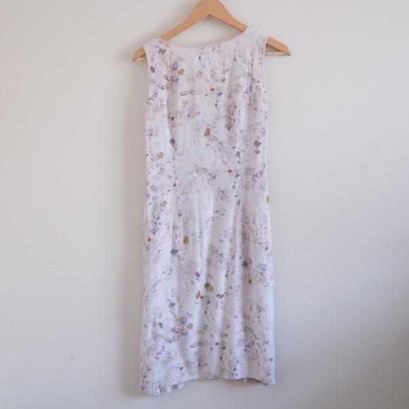MM6 Light Grey Purple Stone Print Dress - Size 36 or XS - Picture 2 of 3